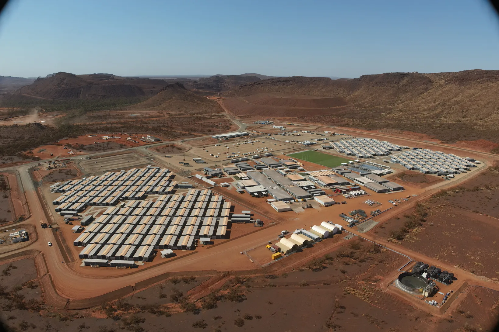 Western Range Camp accommodation project delivered by APC